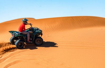 activités en quad désert